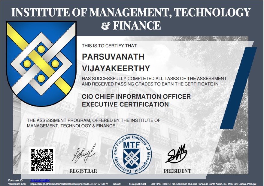 Chief Information Officer